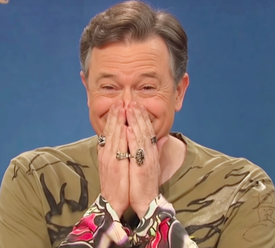 Stephen Colbert Compares His Career Pivot To SNL's Funniest Cast Member