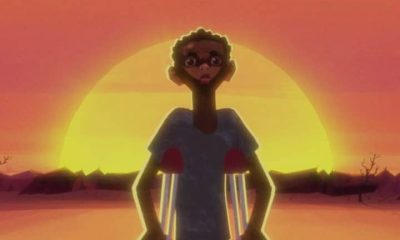 Still from Walk Twice, an animation showing the effect of explosive weapons on children in Sudan