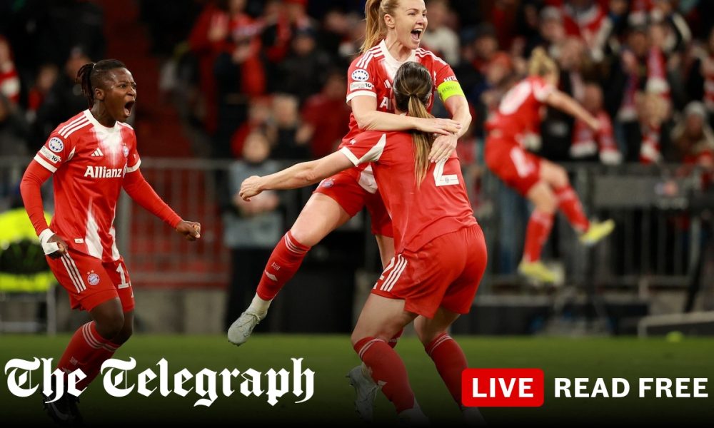 Manchester United fall short of Women’s Champions League comeback against Bayern Munich