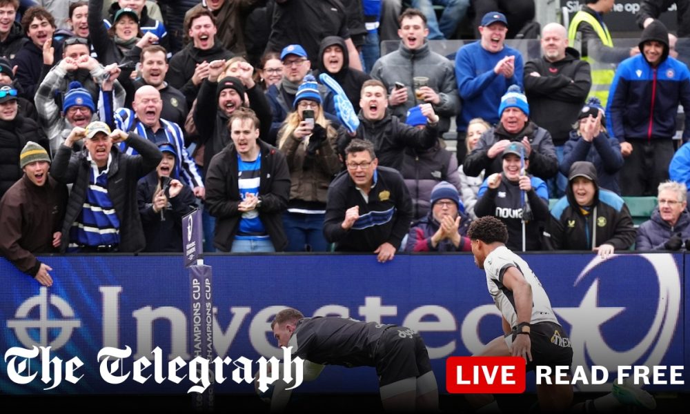 Bath deny Mark McCall a fairy-tale finish as Saracens approach end of an era