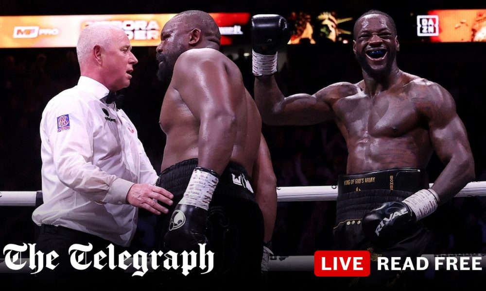 Wilder beats Chisora via split decision after gruelling contest
