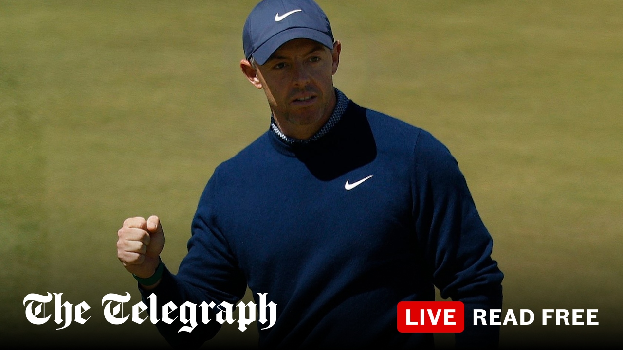 Rory McIlroy in share of Masters lead after picking up where he left off