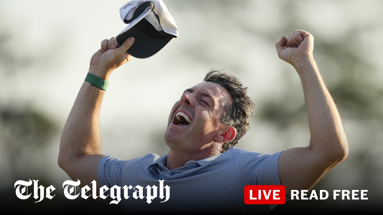 Rory McIlroy becomes a golfing great with back-to-back Masters titles  – live reaction