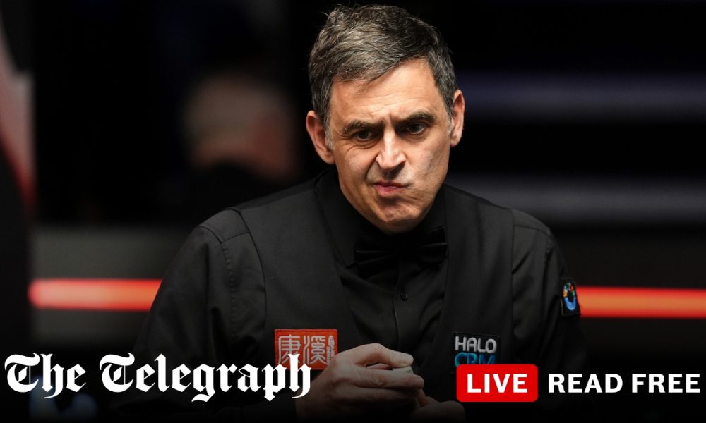 live score and updates from World Snooker Championship