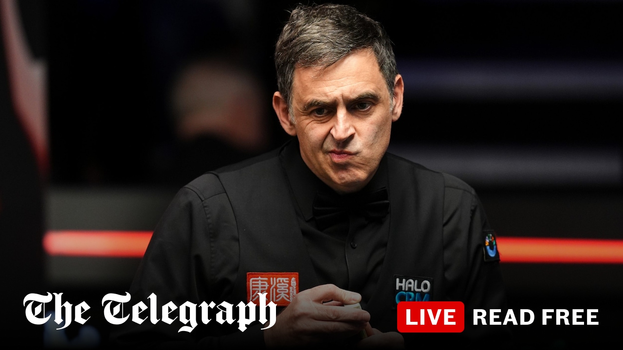 live score and updates from World Snooker Championship