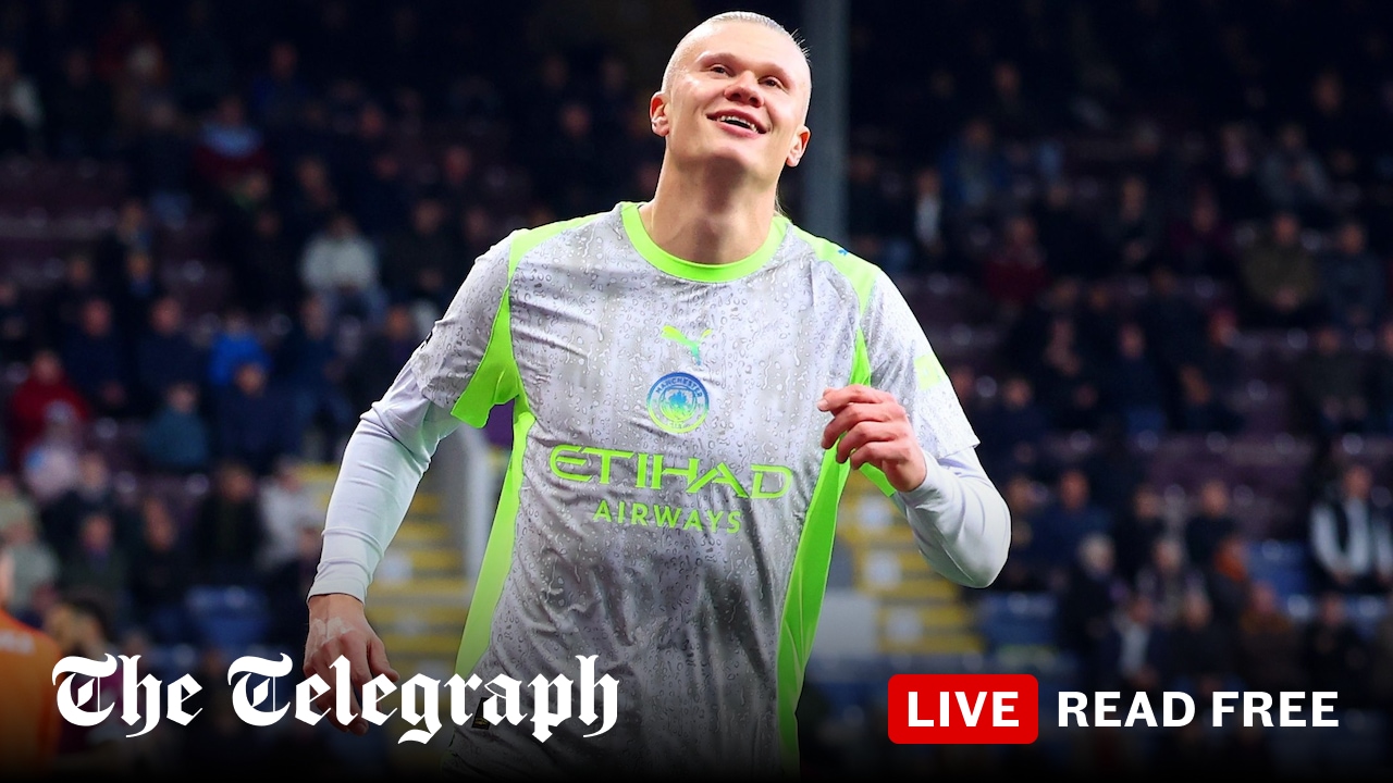 Tired Manchester City inch to the top and send Burnley back to Championship