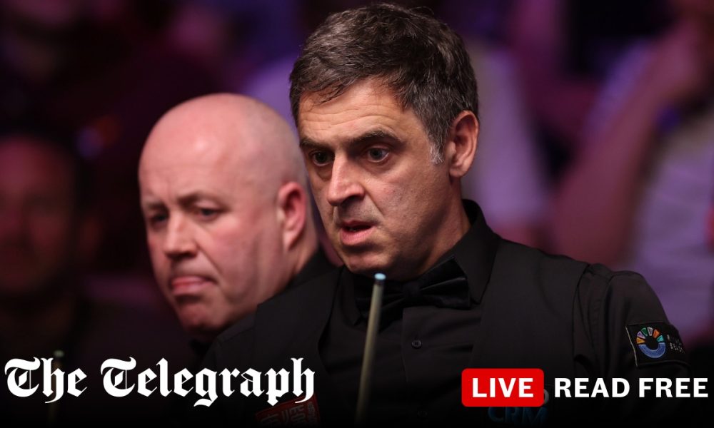 Ronnie O’Sullivan takes control of John Higgins match with flashes of brilliance