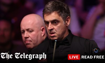 Ronnie O’Sullivan takes control of John Higgins match with flashes of brilliance