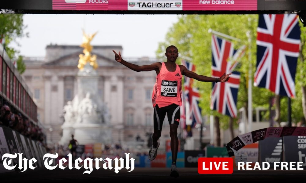 Sabastian Sawe makes London Marathon history with sub-two hour record