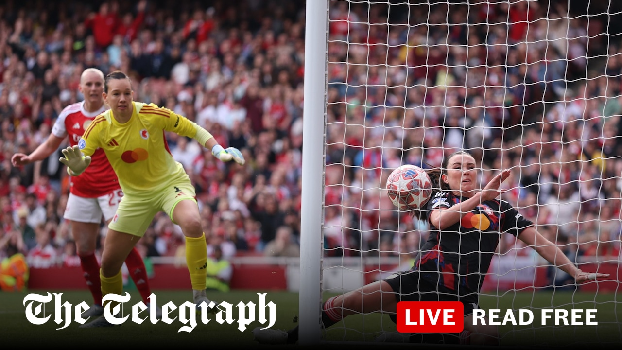 Arsenal punish error-stricken Lyon in step towards Women’s Champions League final return