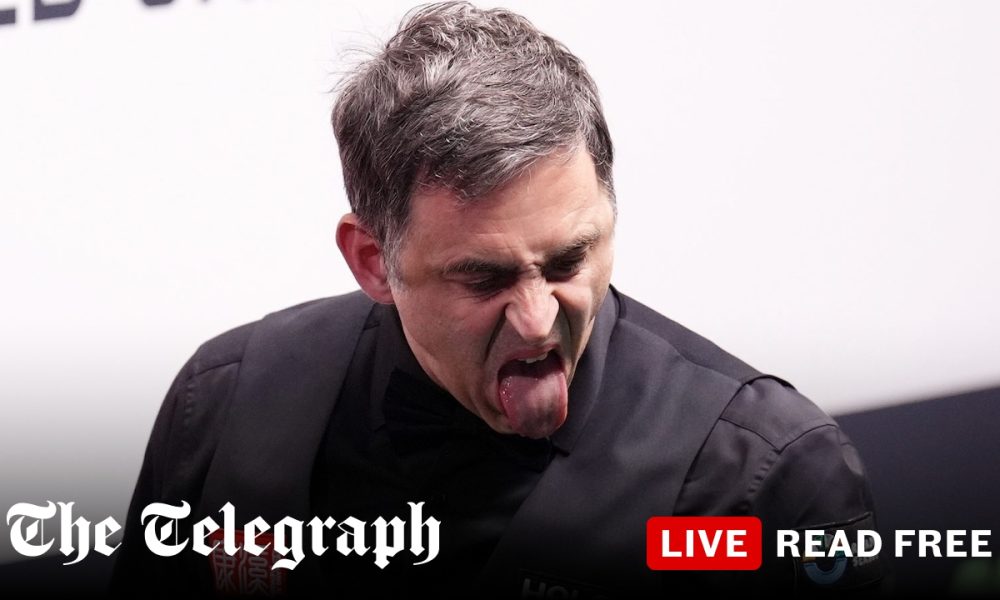 Score and latest World Snooker Championship 2026 updates