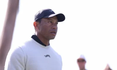 Tiger Woods at a golf tournament