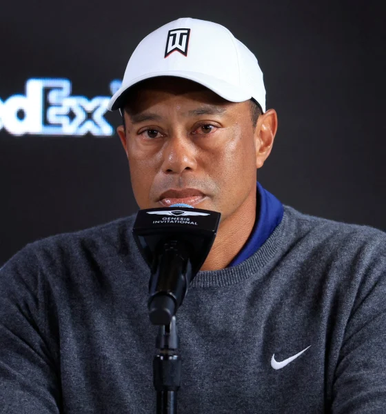 Tiger Woods Interview at Genesis Invitational