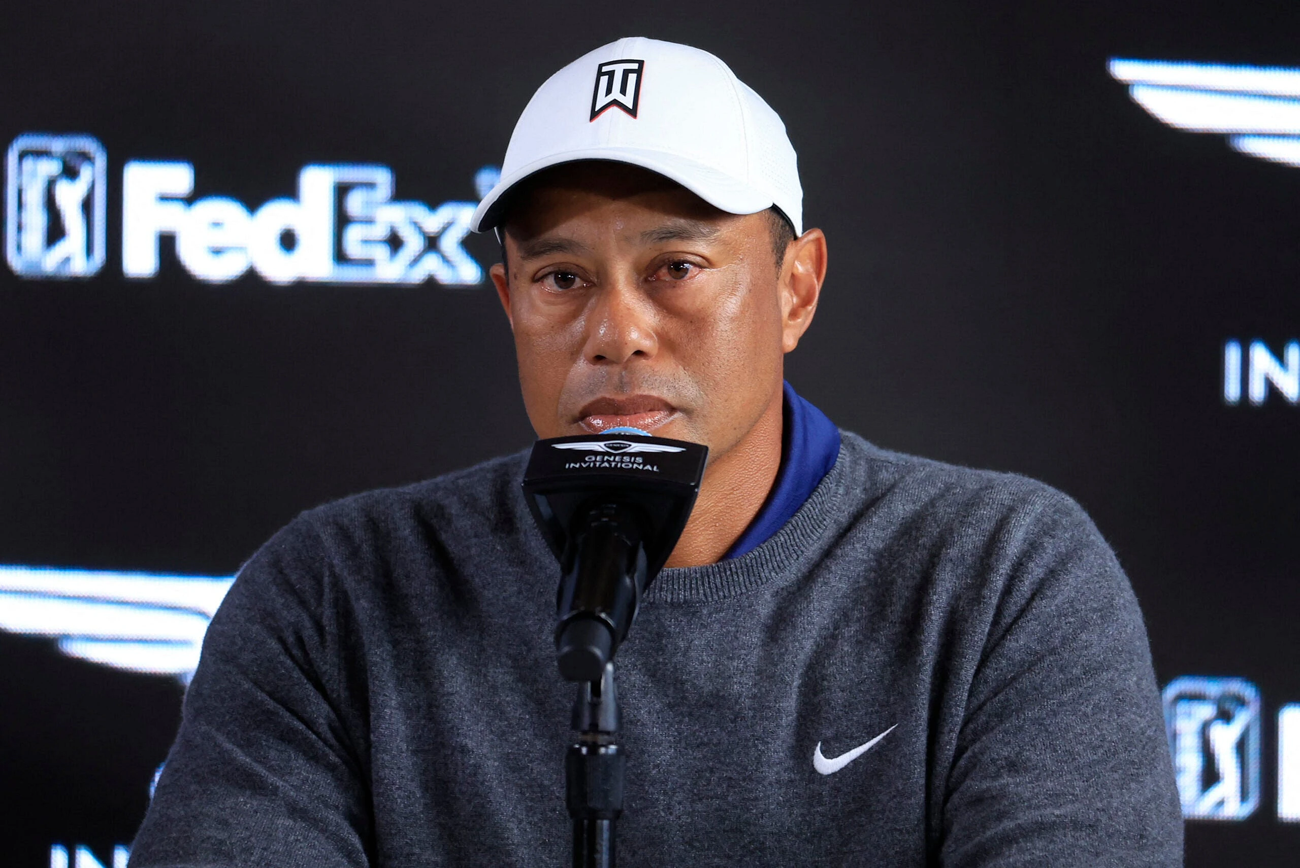 Tiger Woods Interview at Genesis Invitational