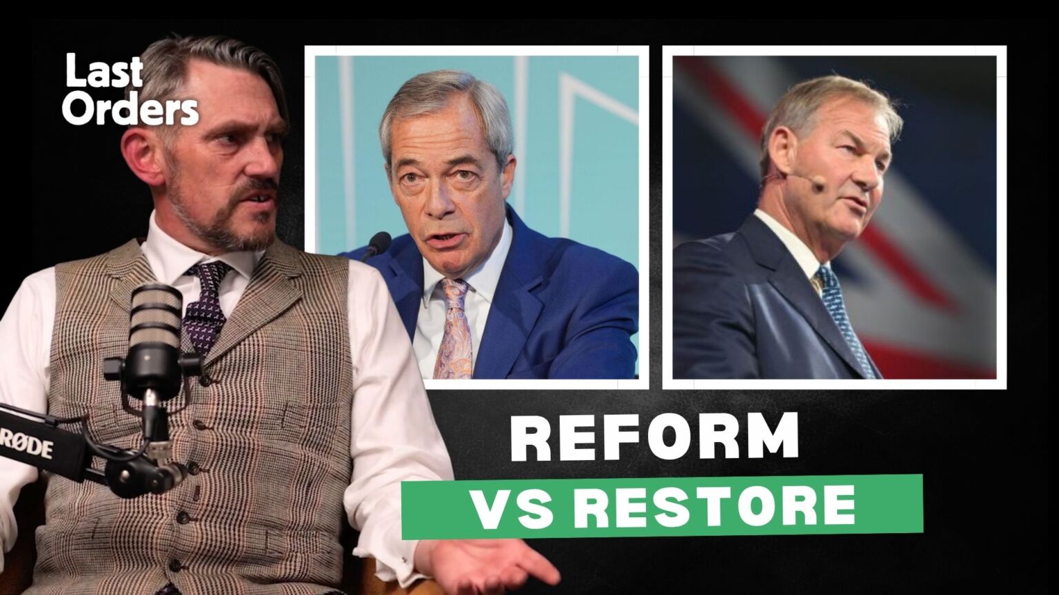 Is Restore a threat to Reform? | Gawain Towler