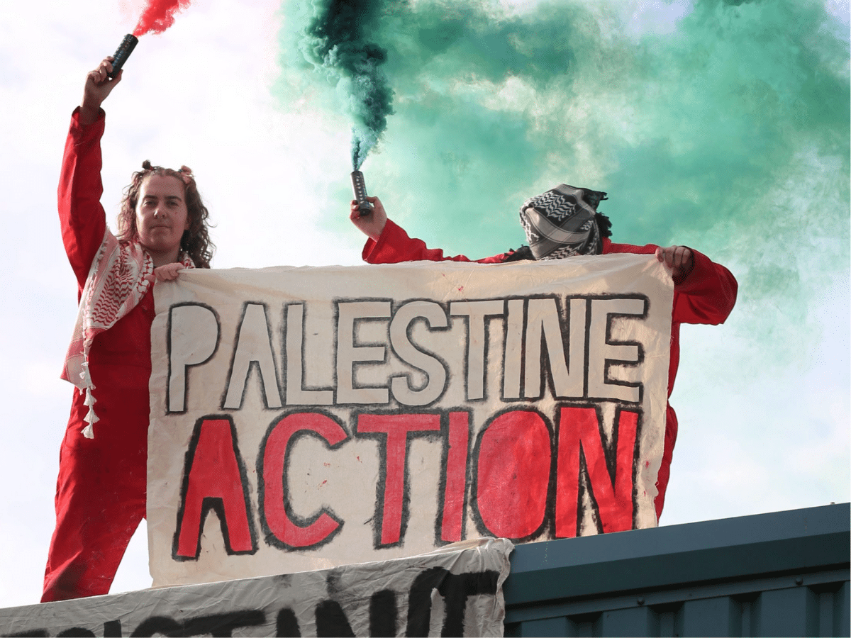 Palestine Action activists acquitted of violent disorder