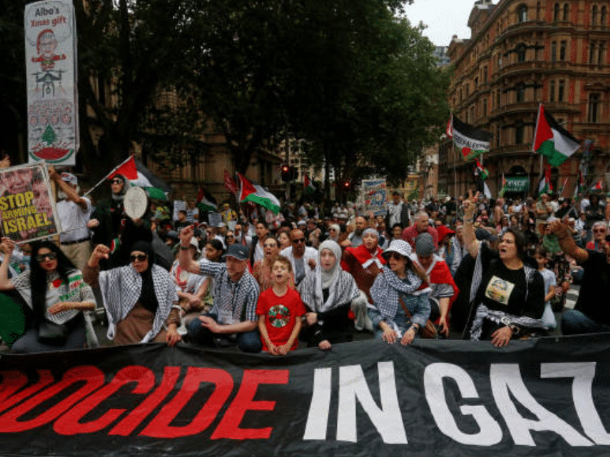 Pro-Palestine protesters found guilty
