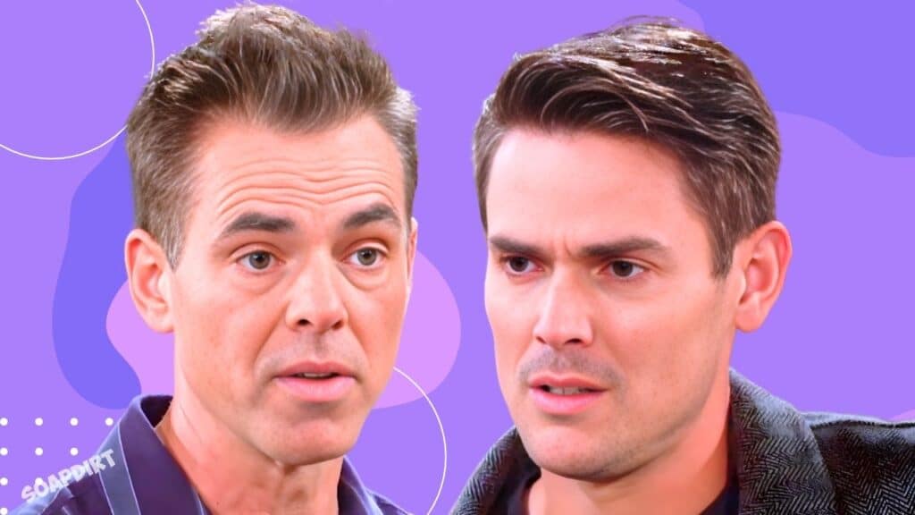 Young and the Restless Spoilers: Billy Abbott (Jason Thompson) - Adam Newman (Mark Grossman)