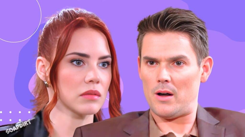 Young and the Restless: Sally Spectra (Courtney Hope) - Adam Newman (Mark Grossman)