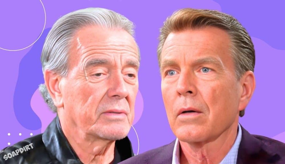 Young and the Restless: Victor Newman (Eric Braeden) - Jack Abbott (Peter Bergman)