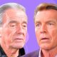 Young and the Restless: Victor Newman (Eric Braeden) - Jack Abbott (Peter Bergman)