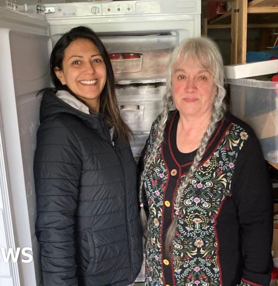 The food waste 'saints' feeding city's children