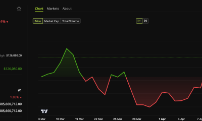 Bitcoin (BTC) Price Performance.
