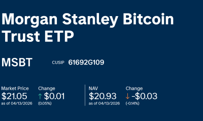 Morgan Stanley Bitcoin ETF (MSBT).