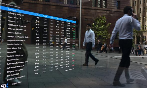 Aussie shares fall as war dims hopes for US rate cuts