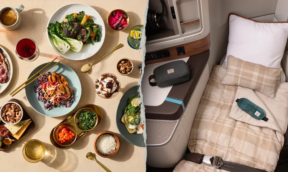 Alaska Airlines unveils international business class with lie-flat suites