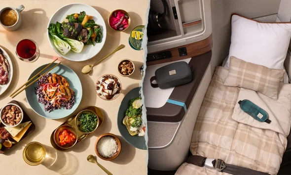 Alaska Airlines unveils international business class with lie-flat suites