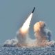 Missile launching over the sea AWE IEMA