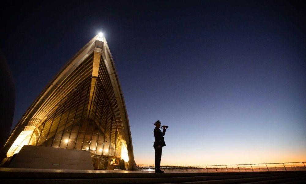 Anzac Day ceremonies for war veterans were held behind closed doors in Australia and New Zealand