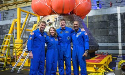 Artemis II Crew Poses with Orion 'Integrity' in Viral Post-Splashdown