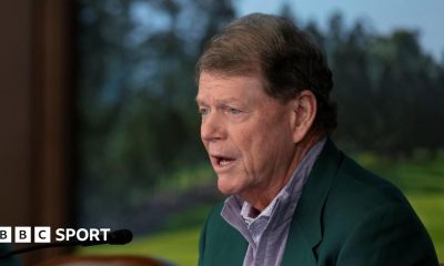 Tom Watson speaks at a 2026 Masters news conference