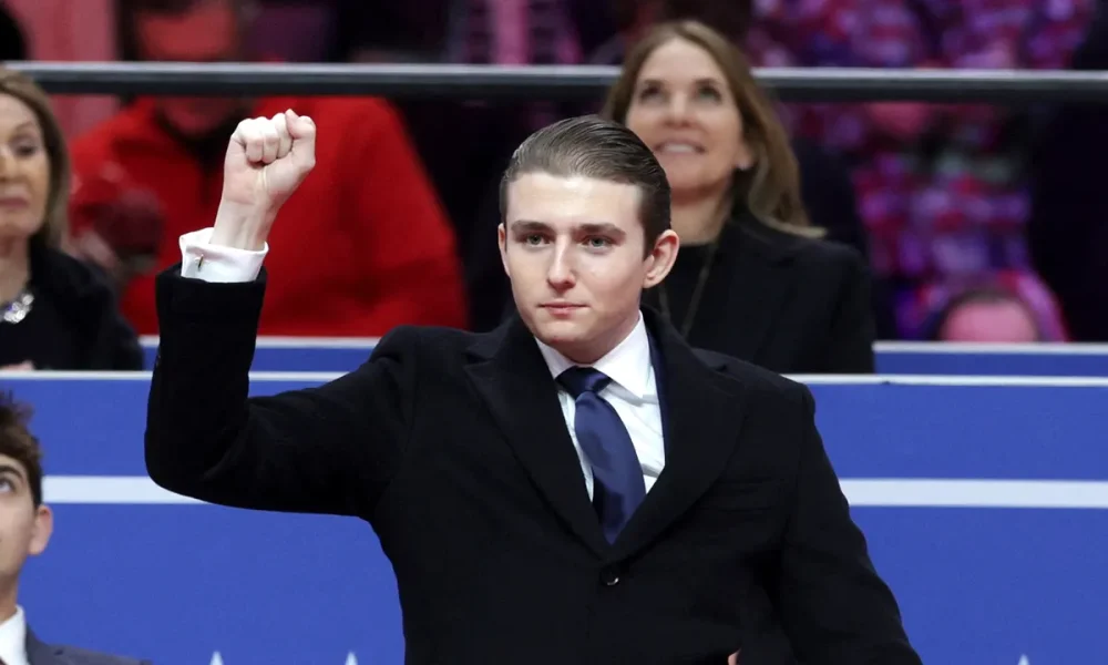 Barron Trump SOLLOS yerba mate brand announces pineapple coconut flavor