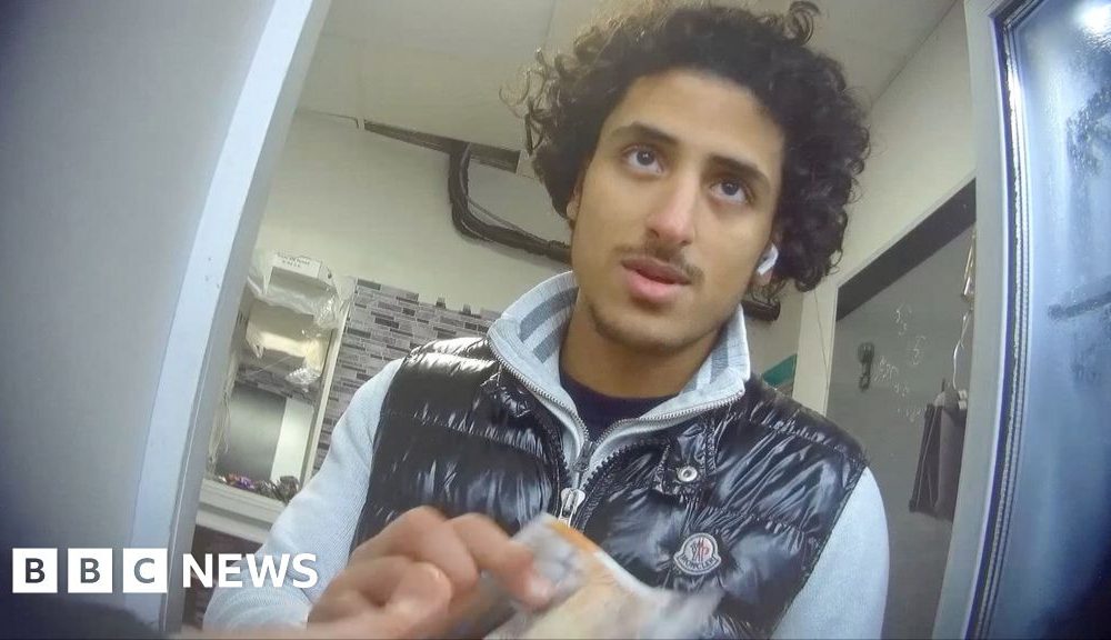 Man selling drugs at High Street mini-mart confronted by BBC