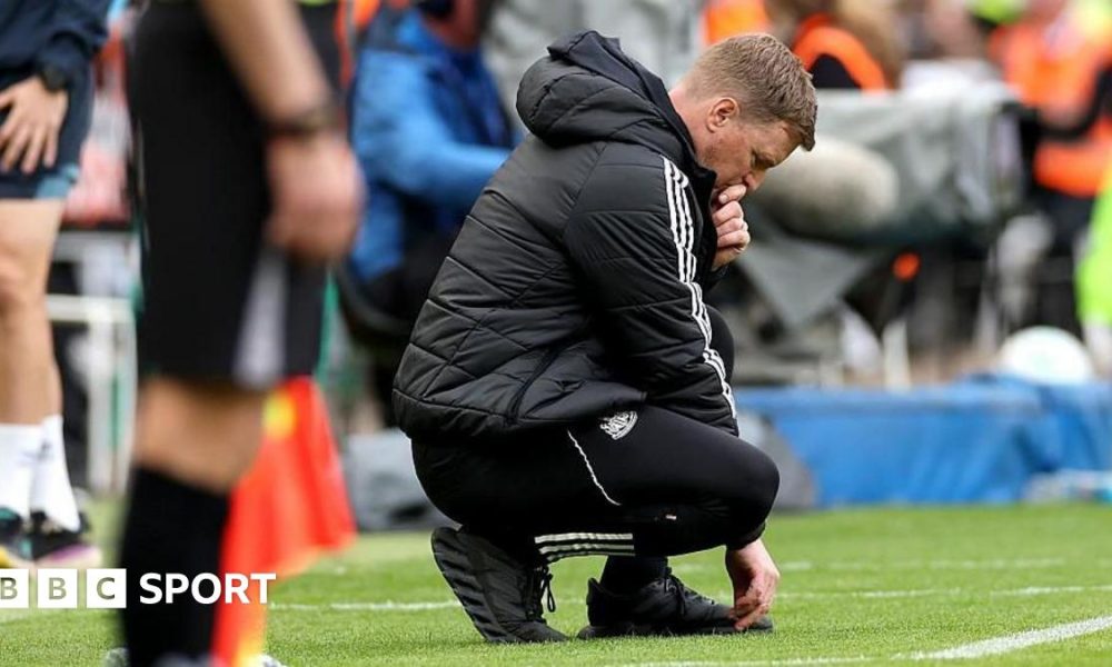 Yoane Wissa playing for Newcastle in the Premier League