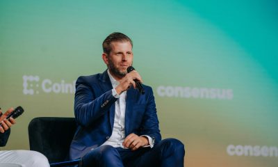 Bitcoin's (BTC) greatest days are here, says Eric Trump
