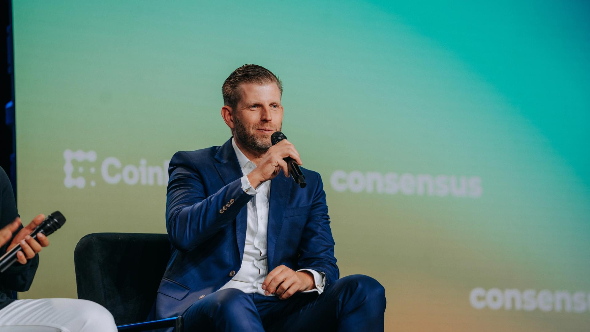 Bitcoin's (BTC) greatest days are here, says Eric Trump