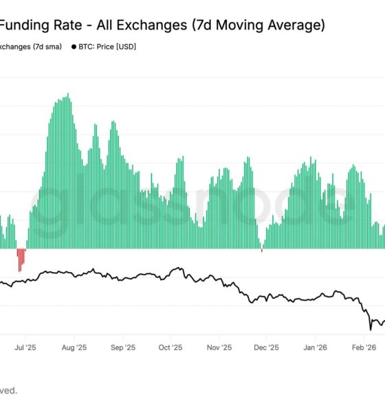 Bitcoin funding rates turn most negative since 2023, signaling potential market bottom
