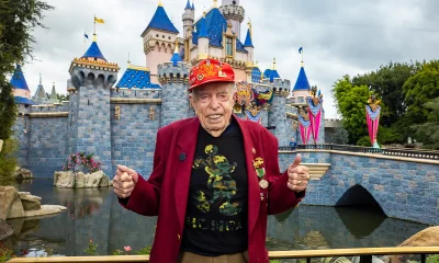 Disneyland honors 100-year-old WWII vet who witnessed Iwo Jima flag raising