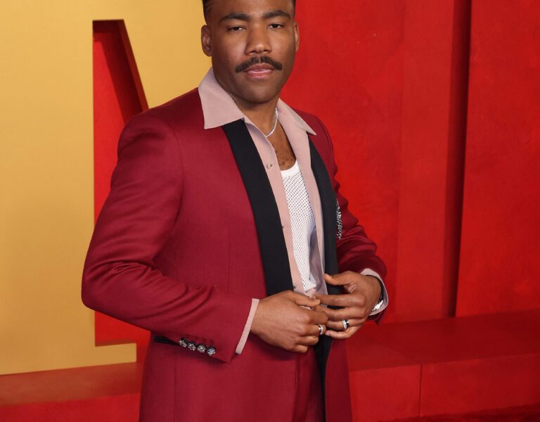 Donald Glover at Vanity Fair Oscar Party 2024