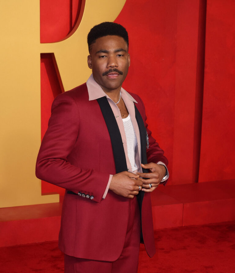 Donald Glover at Vanity Fair Oscar Party 2024