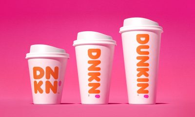 Dunkin', formerly known as Dunkin' Donuts, redesigned their cups.