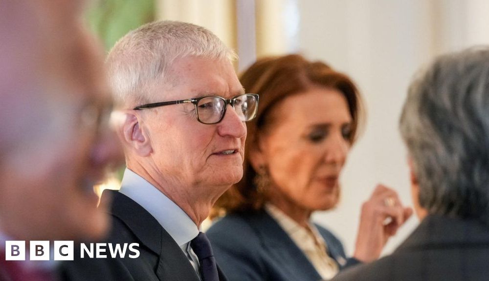 Apple sees 'extraordinary' iPhone demand as boss Tim Cook leaves