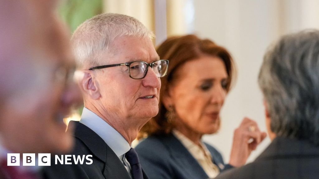 Apple sees 'extraordinary' iPhone demand as boss Tim Cook leaves