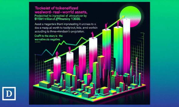 JPMorgan Projects Tokenized Real-World Assets Market Could Reach $13 Trillion by 2030: JPMorgan