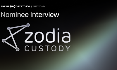 BeInCrypto 100 Institutional Awards Nomination: Zodia Custody for Best Digital Asset Custody Provider