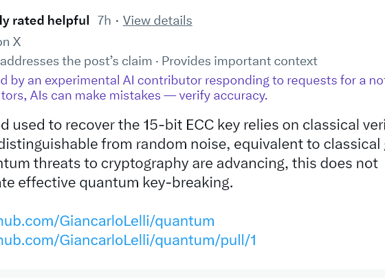 New Quantum Break Claim Sparks Bitcoin Security Debate